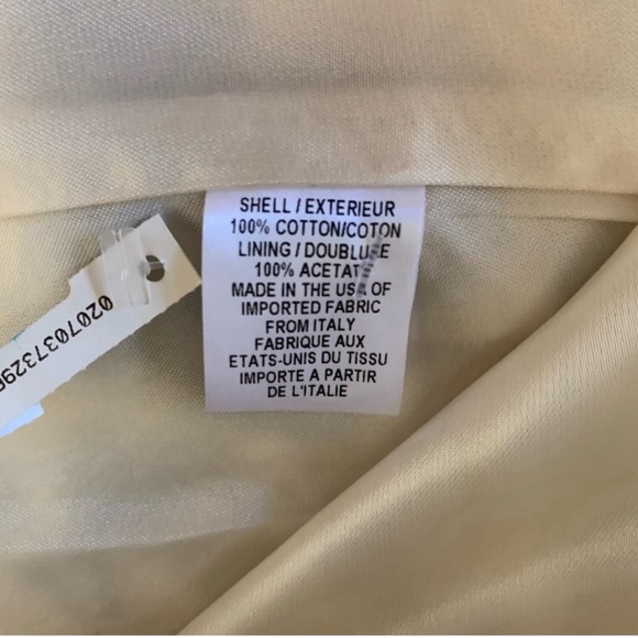 NWOT Milly of New York Black/Off of White Cream 
Embroidered Coat Topper Size 4 - Picture 9 of 16